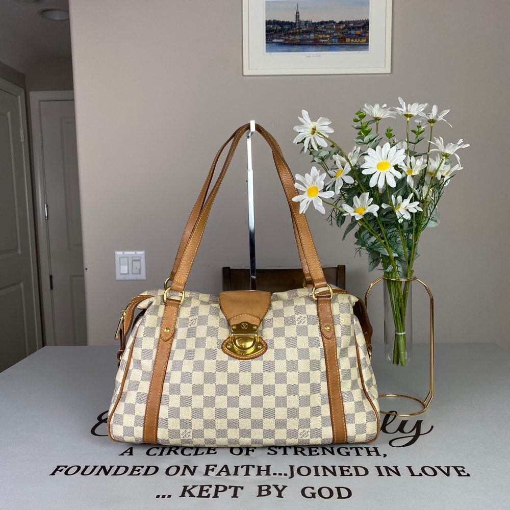 Louis Vuitton Damier Stresa Shoulder Bag Satchel